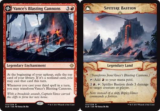 Vance's Blasting Cannons // Spitfire Bastion | Ixalan