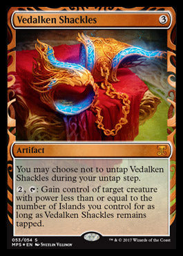 Vedalken Shackles - Foil | Masterpiece Series: Kaladesh Inventions