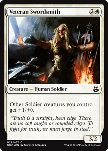Veteran Swordsmith | Duel Decks: Elspeth vs. Kiora