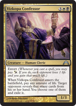 Vizkopa Confessor - Foil | Gatecrash