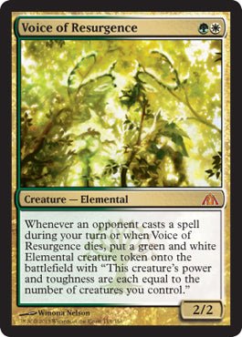 Voice of Resurgence - Foil | Dragon's Maze