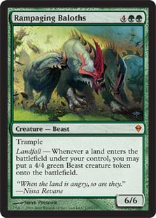 Rampaging Baloths - Foil | Zendikar