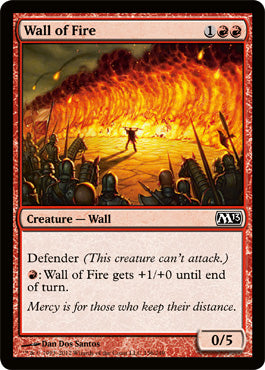 Wall of Fire | Magic 2013