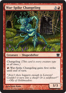 War-Spike Changeling | Modern Masters
