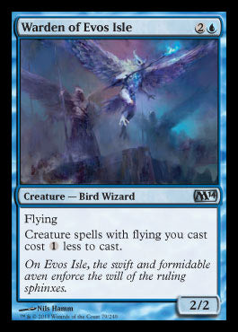 Warden of Evos Isle - Foil | Magic 2014