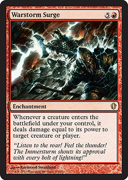 Warstorm Surge | Commander 2013