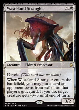 Wasteland Strangler - Foil | Battle for Zendikar