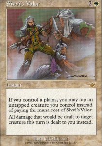 Sivvi's Valor - Foil | Nemesis
