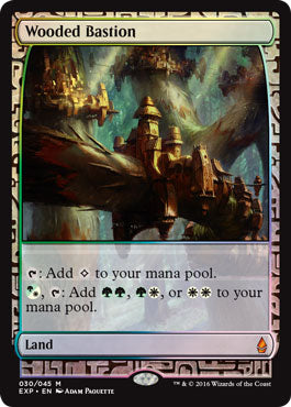 Wooded Bastion - Foil | Zendikar Expeditions