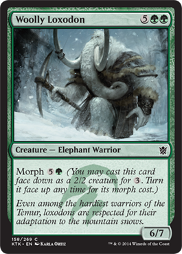 Woolly Loxodon - Foil | Khans of Tarkir