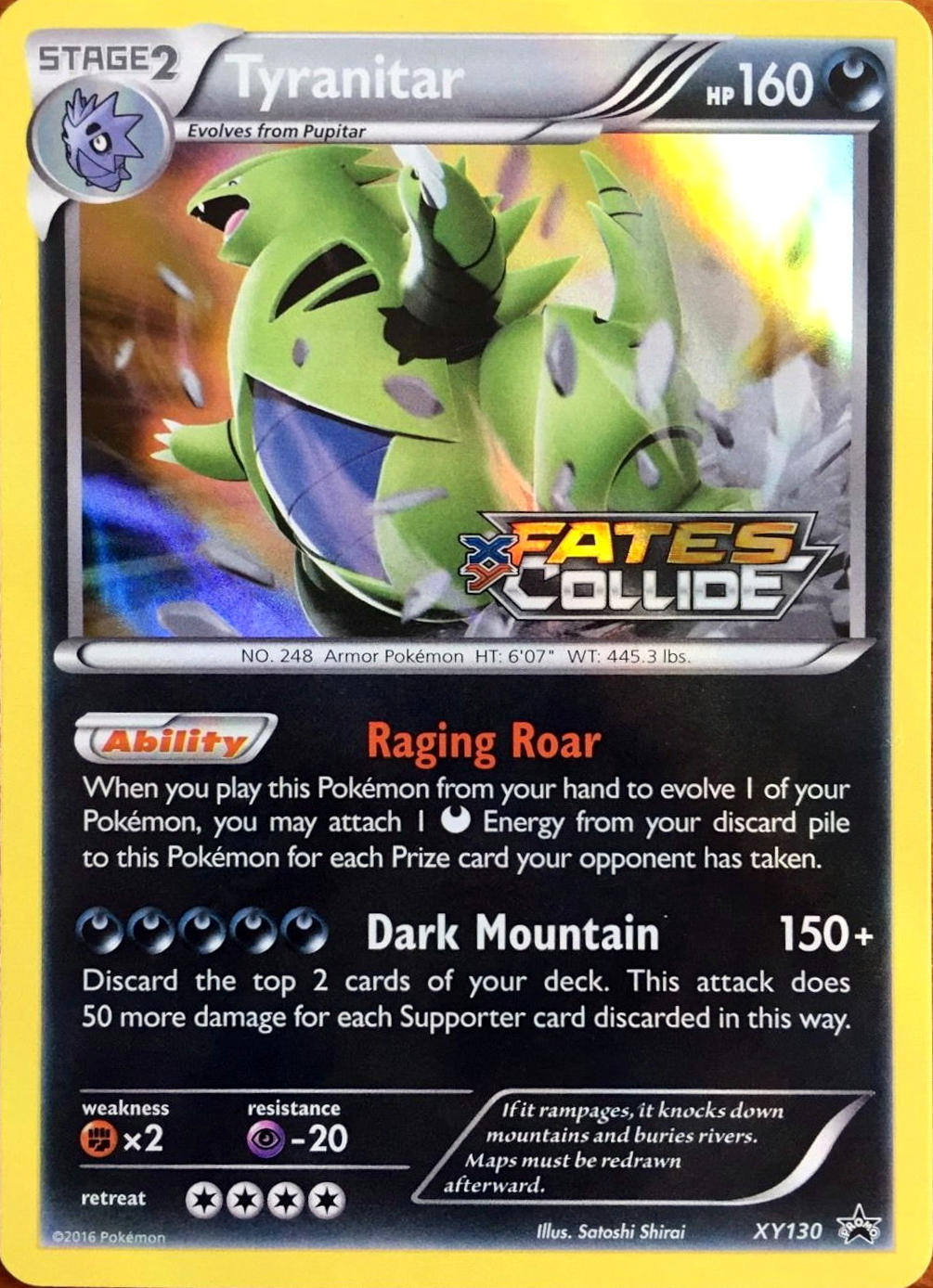 Tyranitar - XY130 | XY - Black Star Promos