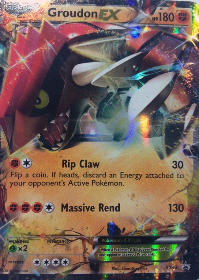 Groudon EX - XY42 | XY - Black Star Promos