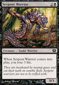 Serpent Warrior - Foil | 9th Edition