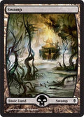 Swamp (240) - Full Art - Foil | Zendikar