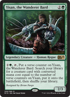 Yisan, the Wanderer Bard | Magic 2015