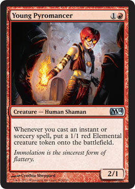 Young Pyromancer - Foil | Magic 2014