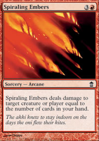 Spiraling Embers | Saviors of Kamigawa