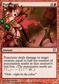 Punctuate - Foil | Unhinged