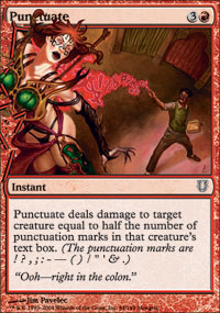 Punctuate - Foil | Unhinged