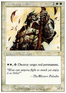 Southern Paladin - Foil | 7th Edition