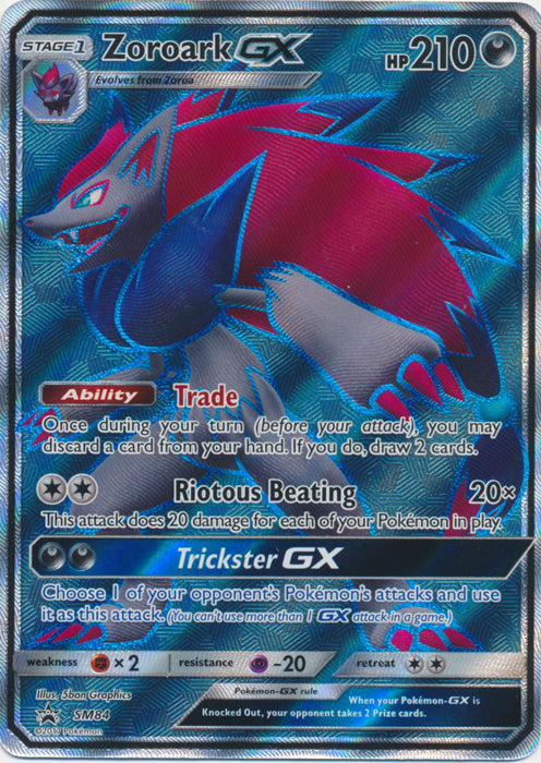 Zoroark-GX - SM84 - Promo | SM Black Star Promos