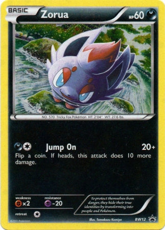 Zorua - BW12 - Promotional | BW Black Star Promos