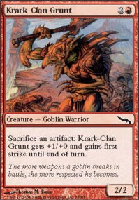 Krark-Clan Grunt | Mirrodin