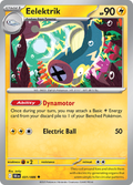 Eelektrik - 031/086 - Reverse Holo | SV - Black Bolt