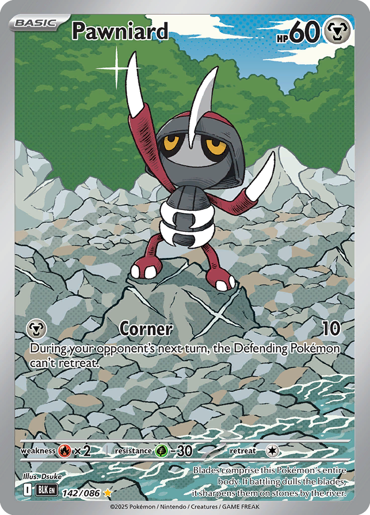 Pawniard - 142/086 - Illustration Rare | SV - Black Bolt