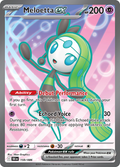 Meloetta ex - 159/086 - Secret Rare | SV - Black Bolt