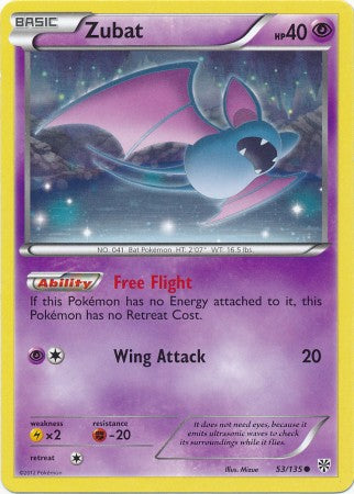 Zubat - 53/135 - Common | BW Plasma Storm